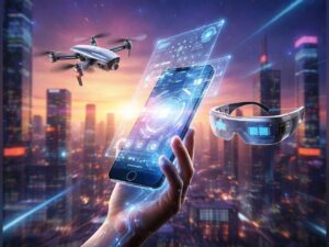 Смартфон, дрон и умные устройства как часть повседневной цифровой реальности